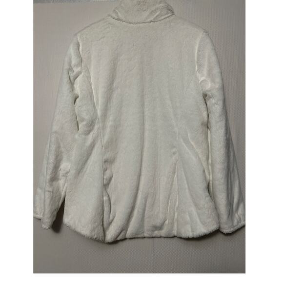 The North Face Women's Mossbud Swirl White Insulated Reversible Jacket Large - Picture 6 of 12